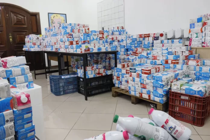 Doação está sendo feita para entidades assistenciais do município cadastradas e famílias atendidas pelos Centros de Referência de Assistência Social (CRAS) - Divulgação/Secom Poá