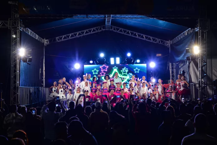 Famílias lotam a Praça do Coreto durante o Festival do Chocolate em Arujá - Foto: Divulgação/Secom Arujá