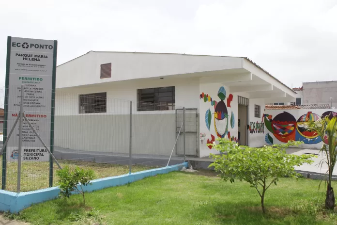 Os ecopontos funcionam de segunda a sexta, das 8h às 19h, e recebem materiais como entulho, móveis, eletroeletrônicos, podas, óleo de cozinha, pilhas, baterias, papel, plástico e vidro - Wanderley Costa/Secop Suzano